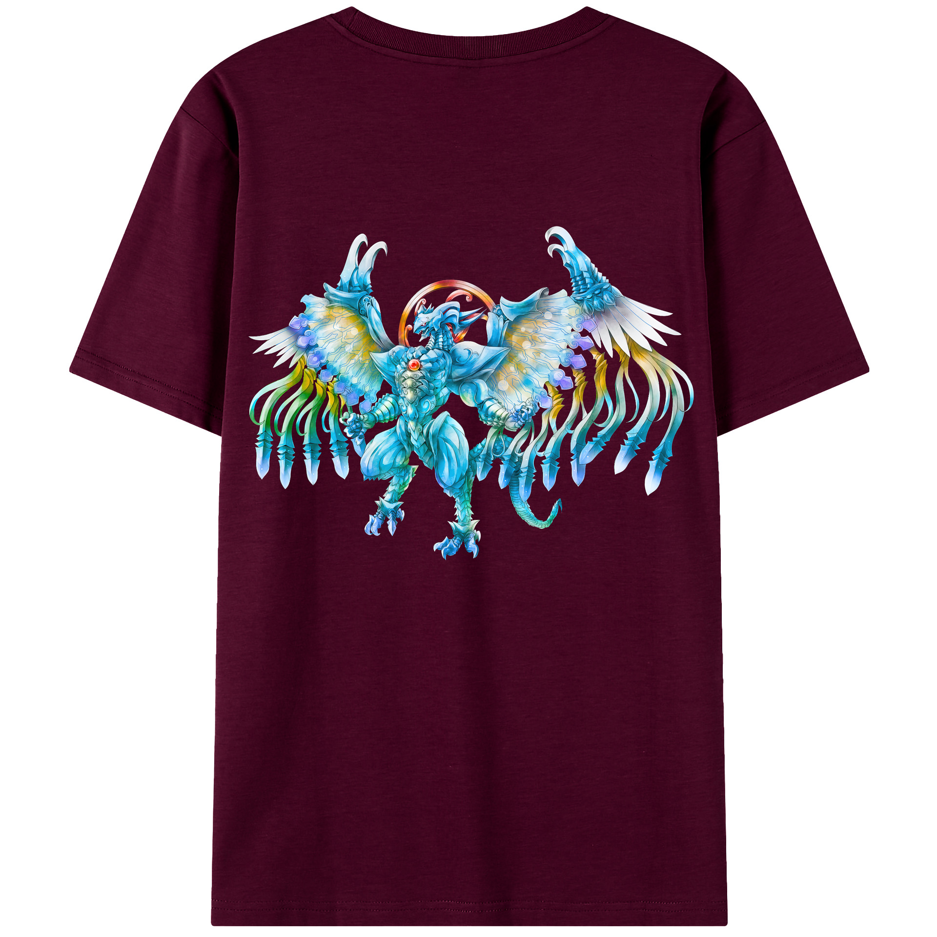 （画像用） 遊☆戯☆王 Yu-Gi-Oh! レディース半袖Tシャツ(バックプリント)